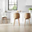Tabouret de comptoir pivotant Tomlin