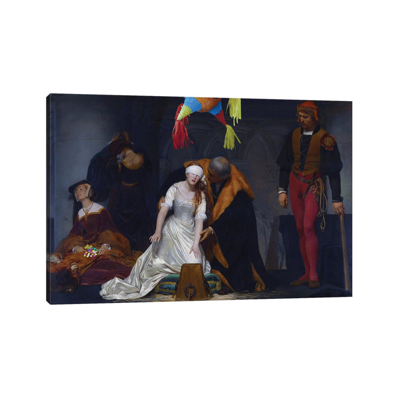 Mexican Piñata by José Luis Guerrero - Wrapped Canvas Gallery-Wrapped Canvas Giclée, 20.32 cm H x 30.48 cm W