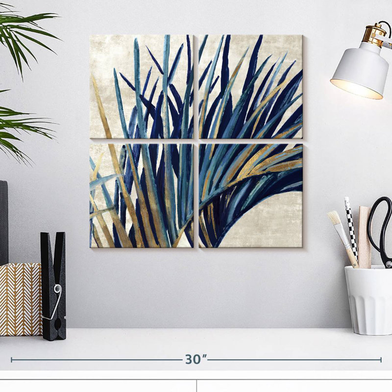 Harnek Easing Palm I, 18" H x 18" W
