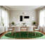 Tapis en chenille vert-68679906
