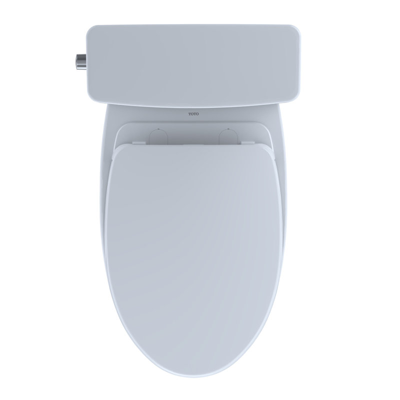 Drake® Two-Piece Elongated Dual Flush 1.28 and 0.8 GPF Universal Height Dynamax Tornado Flush® Toilet for 10 Inch Rough-In with CEFIONTET®, Wax Ring, and Softclose Seat, Washlet+ Ready