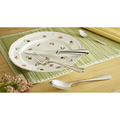 Villeroy & Boch Coupole 40 Piece 18/10 Stainless Steel Flatware Set, Service for 8