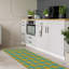 Tapis jaune à carreaux-53650775
