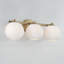 Ansley 3 Light Frosted Dimmable Vanity Light-94393077
