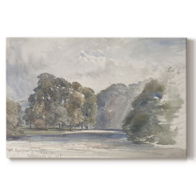 Paysage rétro - CECL III, H 13 po x l 19 po