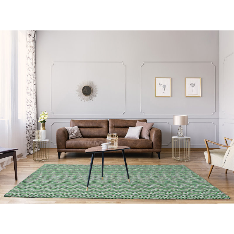 Chenille Chevron Indoor Rug, Rectangle 8' x 10'
