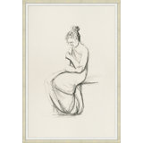 Contemplating Figure 1 Print