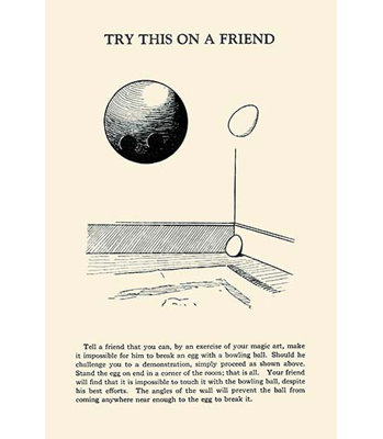 " Try This On A Friend Bowling Ball Versus Egg "