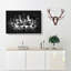 Chess Checkmate Paint Splash - Wrapped Canvas-56667853