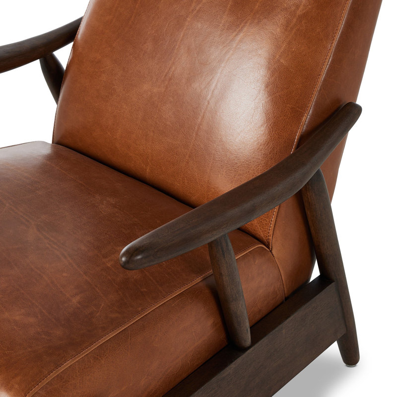 Jarvis Recliner-Dakota Tobacco, Dakota Tobacco Top Grain Leather