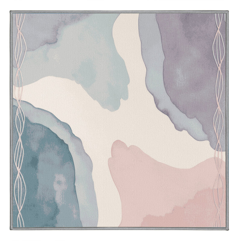 Dawn Tides Rug, Square 3'