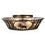 Rustic Lodge 4 - Light Flush Mount
