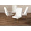 Chaise d'appoint Micsonah Parsons en similicuir blanc, H 37,99 po x l 18,11 po x P 24,8 po-29832830-29832831