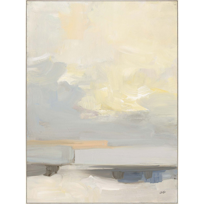 «Where Land Meets Sky», impression murale encadrée
