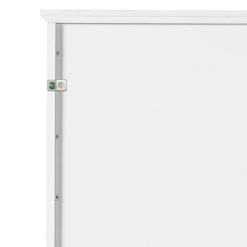 Grand meuble-lavabo haut avec 3 tiroirs, portes à fermeture douce, tablette réglable, fermeture magnétique, trousse, poignées en acier doré pour rangement 72,2 pouces, tablettes cloisonnées standard et profondes,