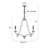 Pittenger 5 - Light Dimmable Empire Chandelier