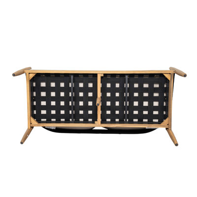 Causeuse d'extérieur en bois d'acacia Verona