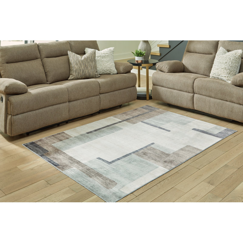 Grand tapis lavable Larkport, Rectangulaire 8 pi x 10 pi