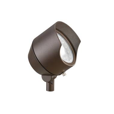 VOLT 20-Watt Bronze Low Voltage Hardwired LED Spot Light Kit in the Spot & Flood  Lights department at