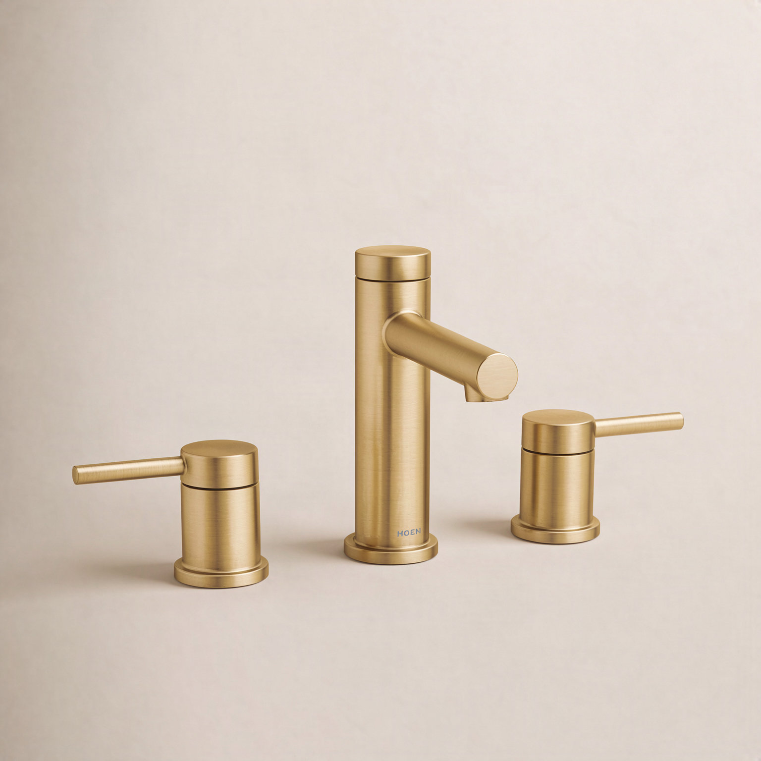 Align Widespread Bathroom Faucet Trim, Brushed Gold