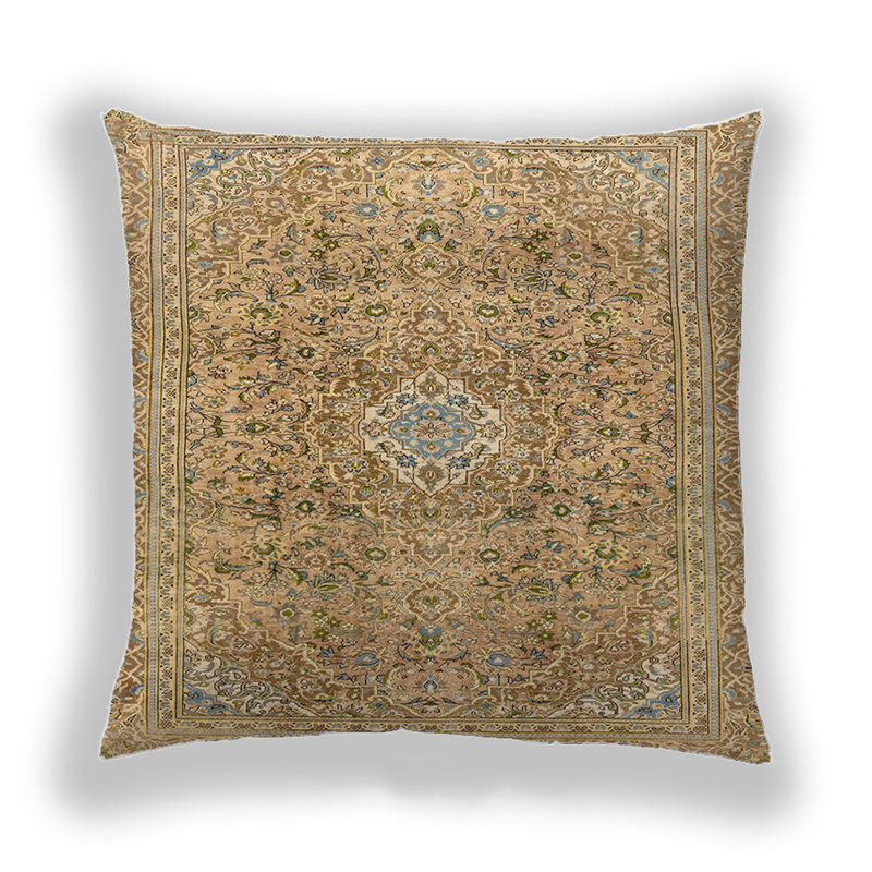 Coussin Abstract 2871, Microsuède