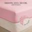 Ensemble de draps en bambou ultra doux - ensemble de 4 pièces - infroissable - feuilles de refroidissement avec poches profondes-648190571-612286708