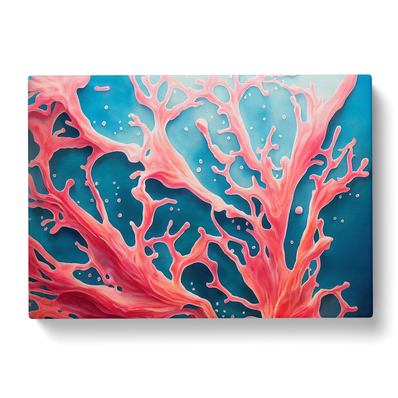 Coral Reef Vol.2 - Wrapped Canvas, 35cm H x 50cm W x 3cm D