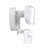 Awsens 2 - Head LED Hardwired Dusk to Dawn Outdoor Security Flood Light with Motion Sensor and Timer-40096292