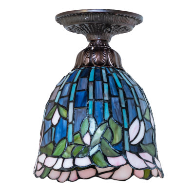 Plafonnier 8 po Tiffany
