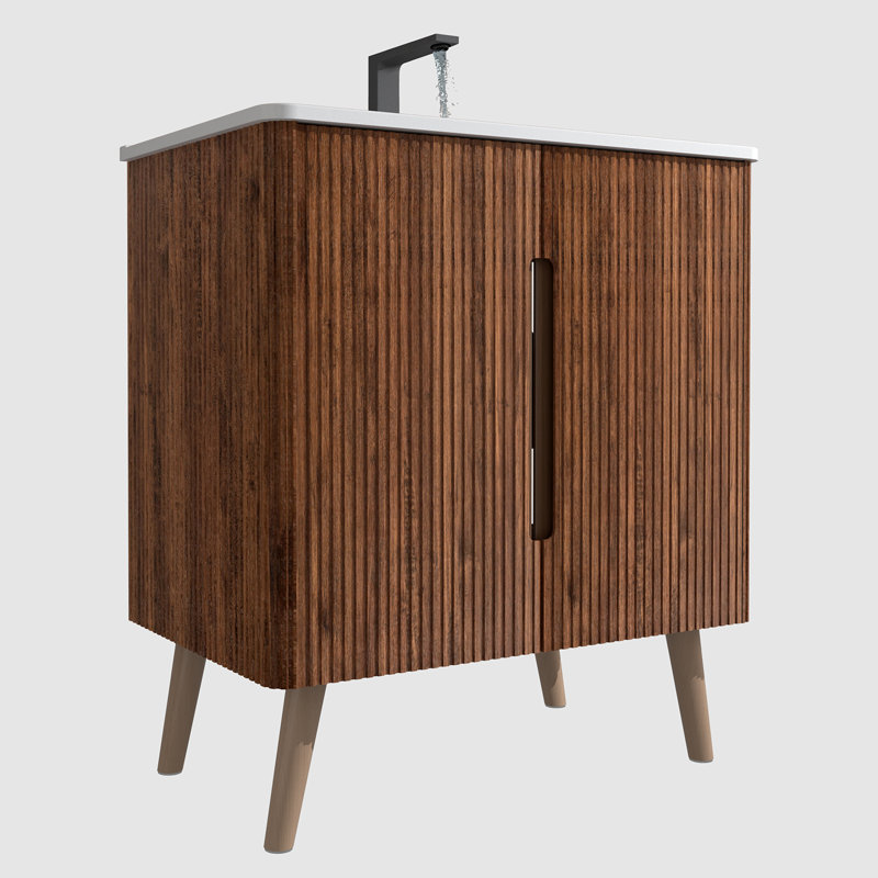 Meuble-lavabo sur pied l 30 po avec lavabo