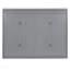 Grand lit escamotable mural, gris-1531865690