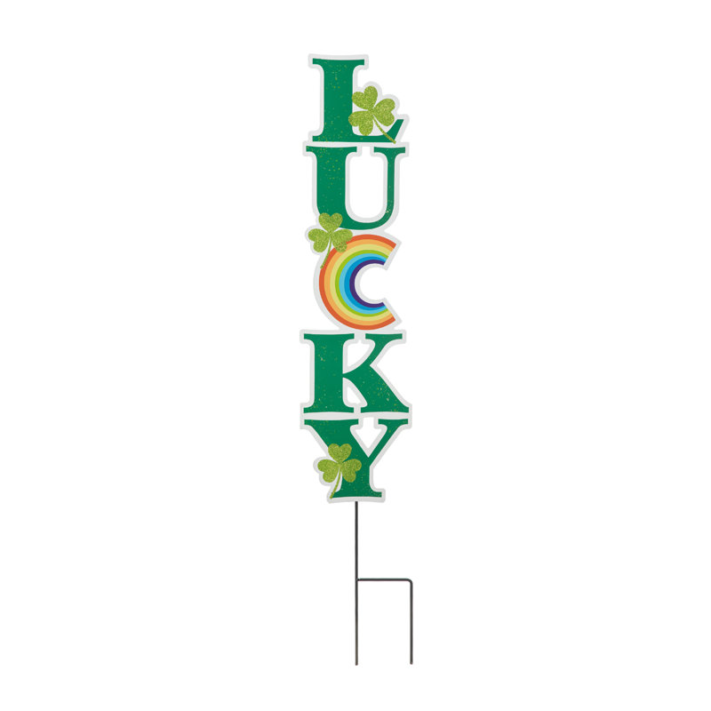 Piquet de jardin en métal Lucky