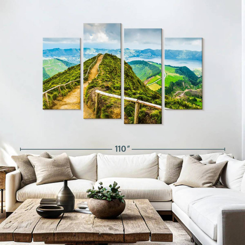 Alvord Azores Mountain Path, 54" H x 84" W