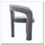 Fauteuil de cuisine en velours rembourré-308422385