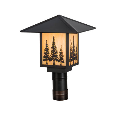 Rustic Lodge 1 - Light Lantern Head