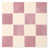 Rose et blanc chaud