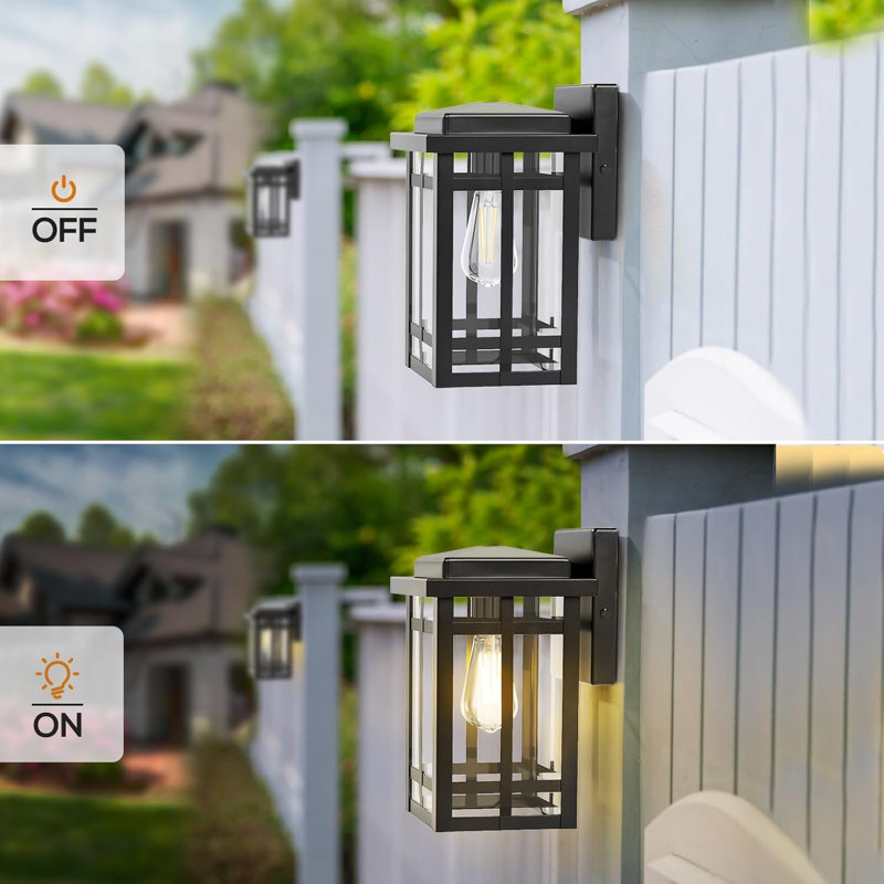 Luminaire de véranda imperméable 9,76 po