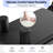 Ilates Black Reformer Machine with Shoulder Blocks and Foot Strap