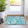 Alfonzo Washable Floral Indoor / Outdoor Rug
