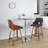 Saltram Upholstered Bar & Counter Stool with Square Footrest (Set of 2)-88309808-88309811-90140856