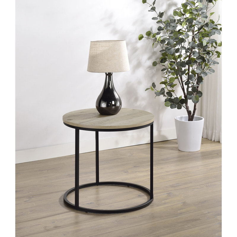 Table de bout d'appoint ronde Arrize
