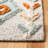 Macy Handmade Tufted Wool Gray/Light Blue Rug-983021935