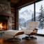 Chaise longue avec repose-pieds Hayeslee
