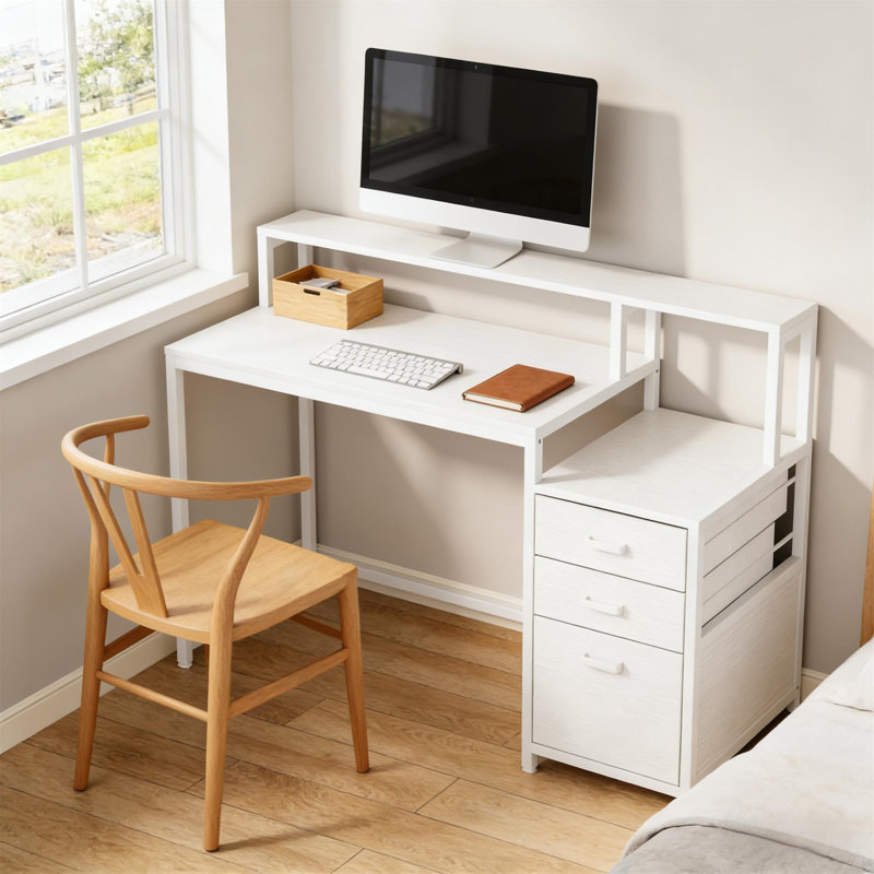 Sturdy Writing Desk (Not Include Stools)