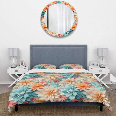 Literie Boho pastel floral Mandala Harmony