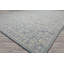 Tapis bleu en laine crocheté à la main avec motif transitionnel pleine surface-1710554121