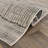 Abstract Block Linen Cream Indoor High-Low Area Rug-1969368607