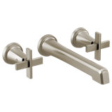 Levoir® Two-Handle Wall Mount Lavatory Faucet - Less Handles