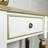 Modern and elegant wooden console table