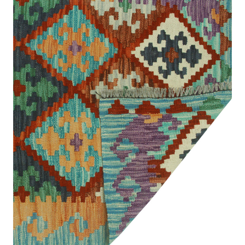 Bobbee Wool Geometric Indoor Rug